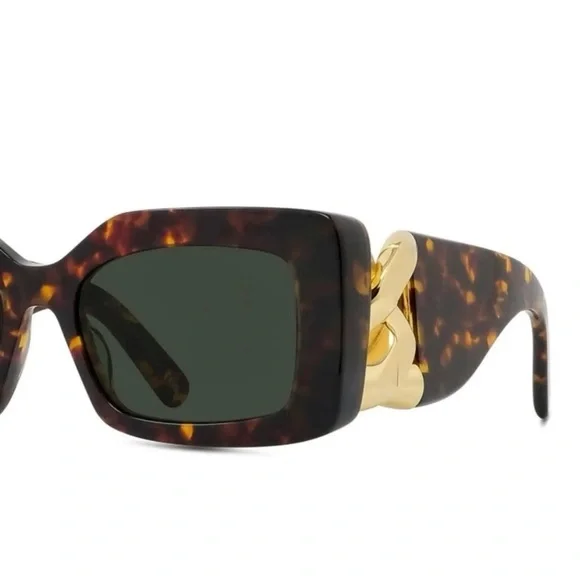 SALE🫶Stella McCartney Tortoise Sunglasses with Gold Detail - Picture 2 of 16